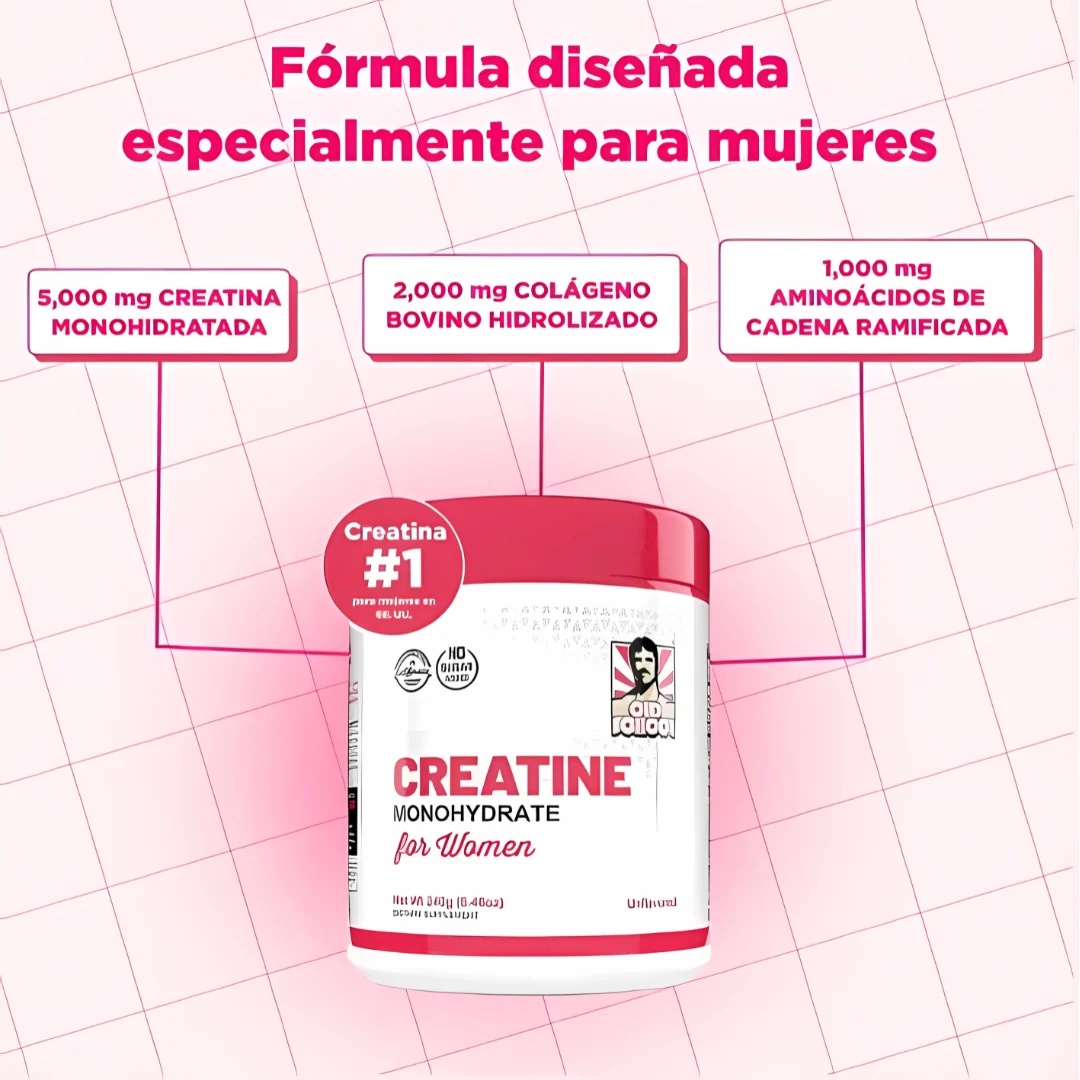 Creatina para mujeres - beneficios para principiantes y avanzadas
